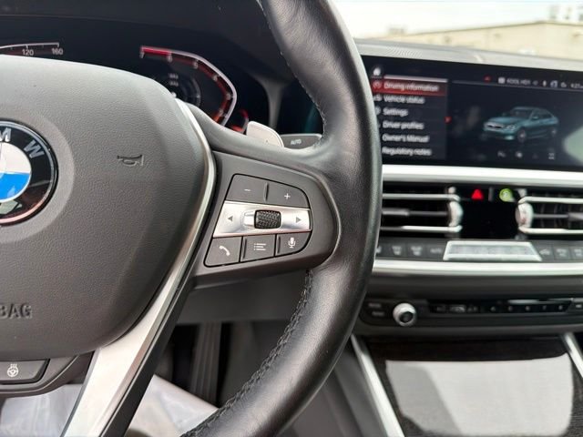 Used 2020 Blue BMW 330i xDrive image 10