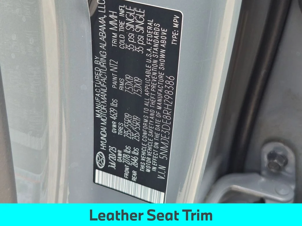 Used 2024 Gray Hyundai Limited image 34
