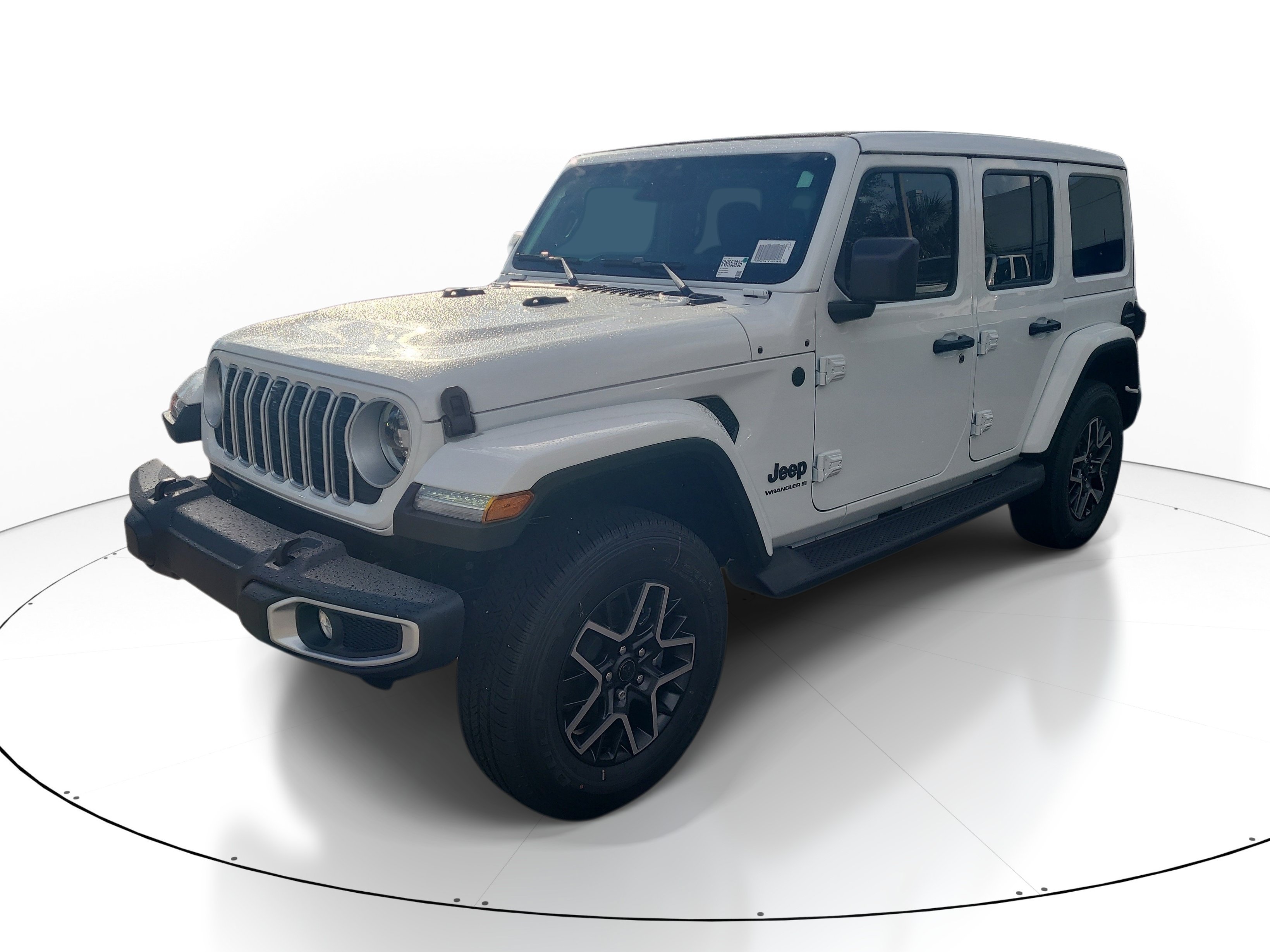New 2027 Bright White Clear-Coat Paint Jeep Sahara image 3