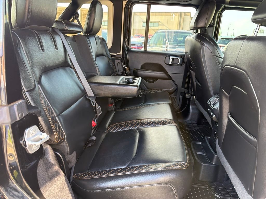 Used 2021 Black Jeep Unlimited Sahara 4xe image 19