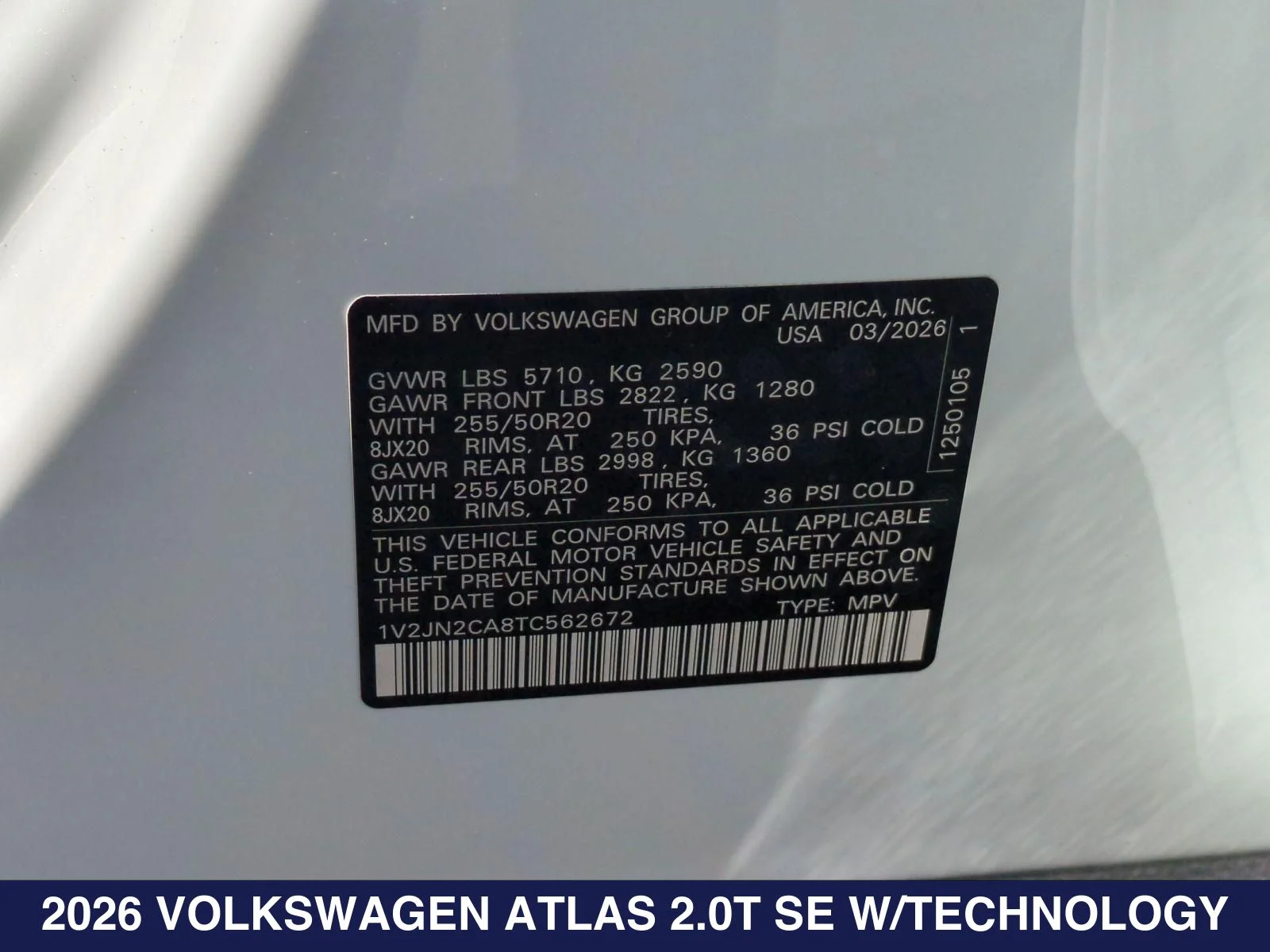 2026 Volkswagen Atlas SE w/Tech - Photo 24
