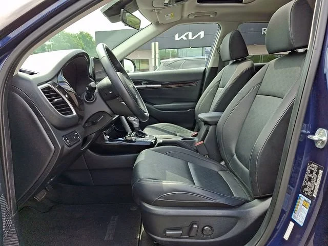 Used 2022 Blue Kia EX image 14