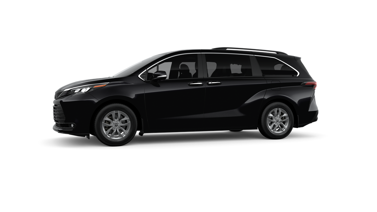 New 2026 Midnight Black Metallic Toyota XLE image 3