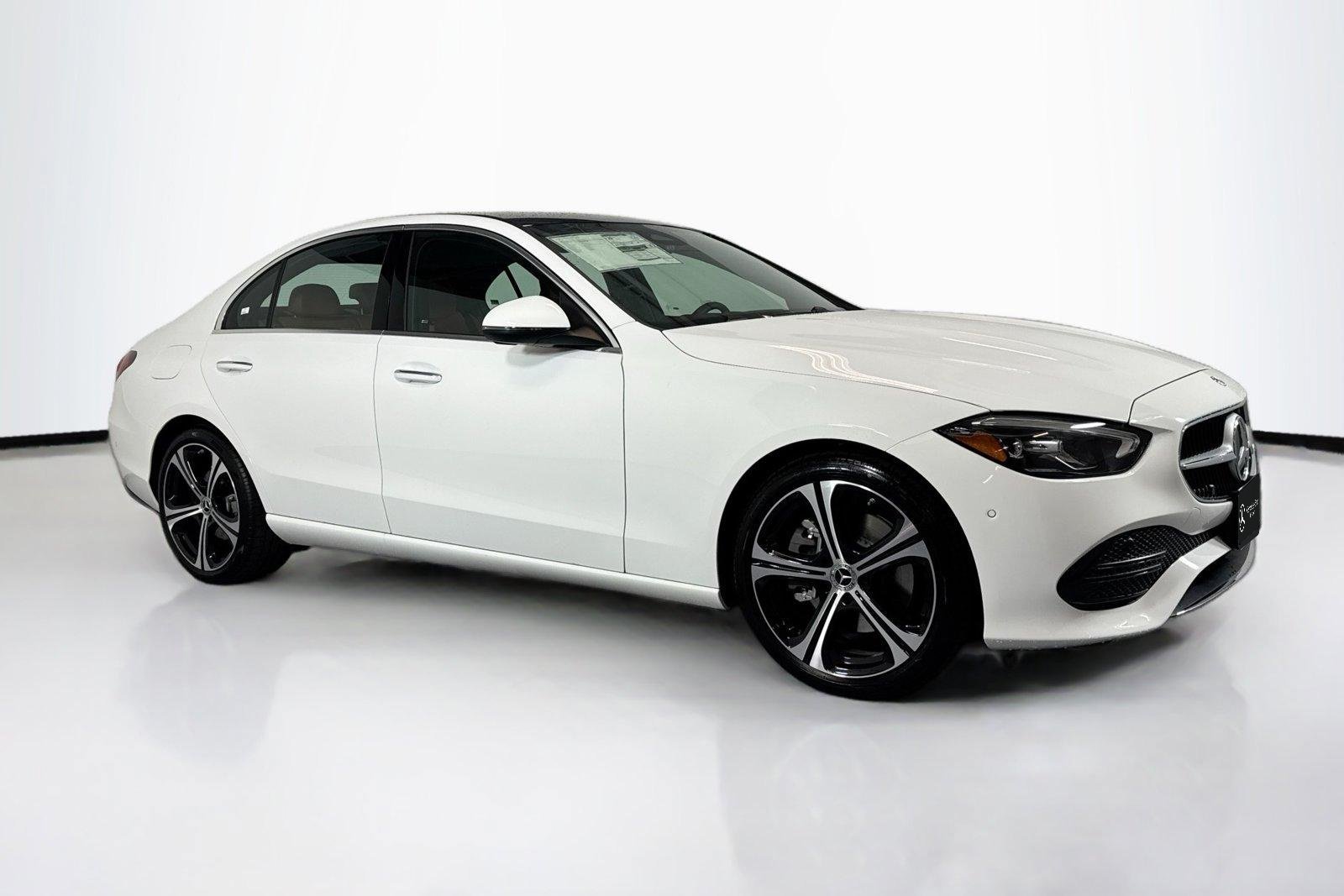 New 2026 Polar White Mercedes-Benz C 300 image 3