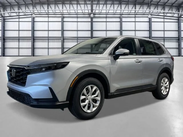 New 2026 Solar Silver Metallic Honda AWD LX image 1