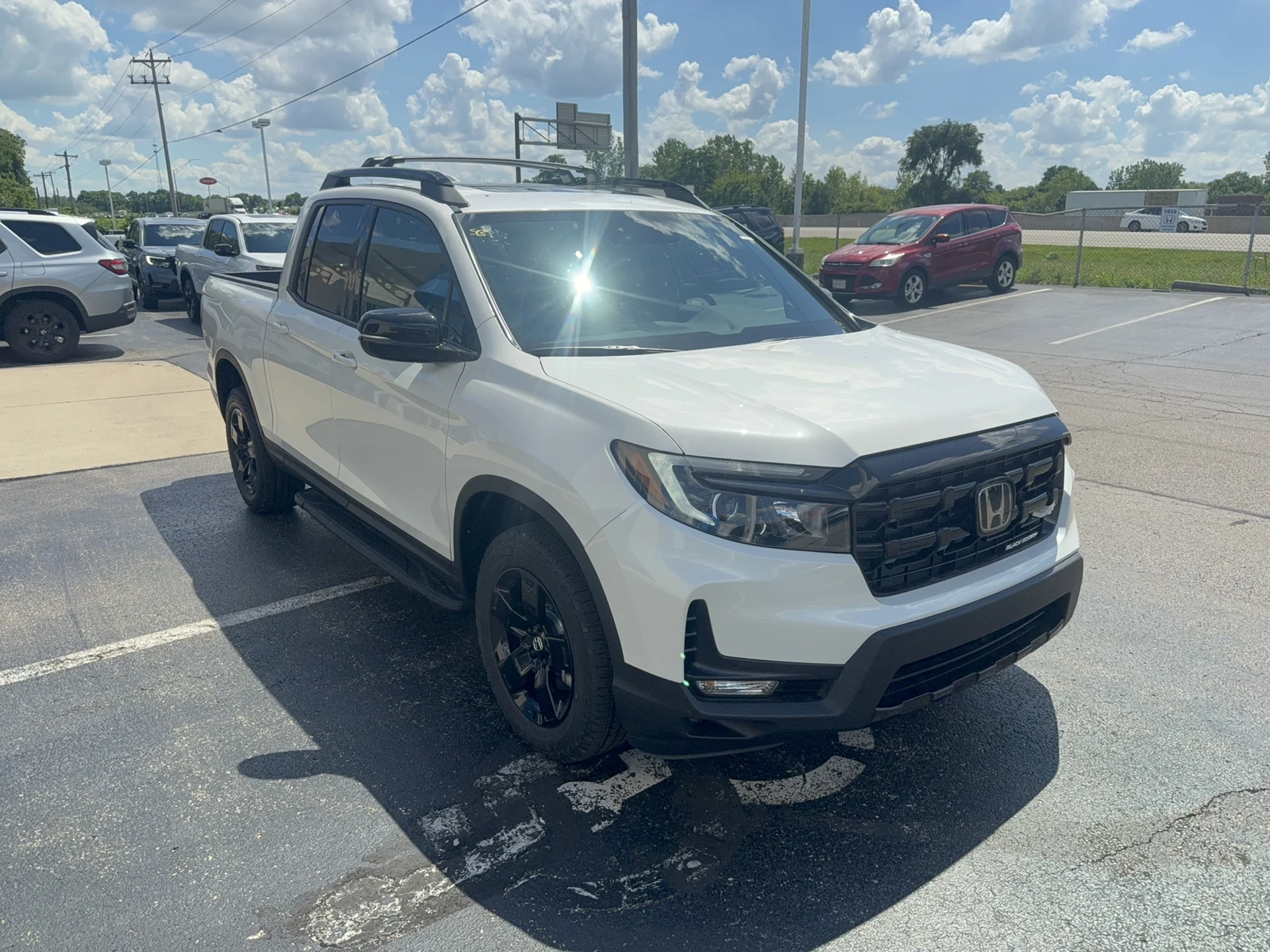 New 2026 Platinum White Pearl Honda Black Edition image 3