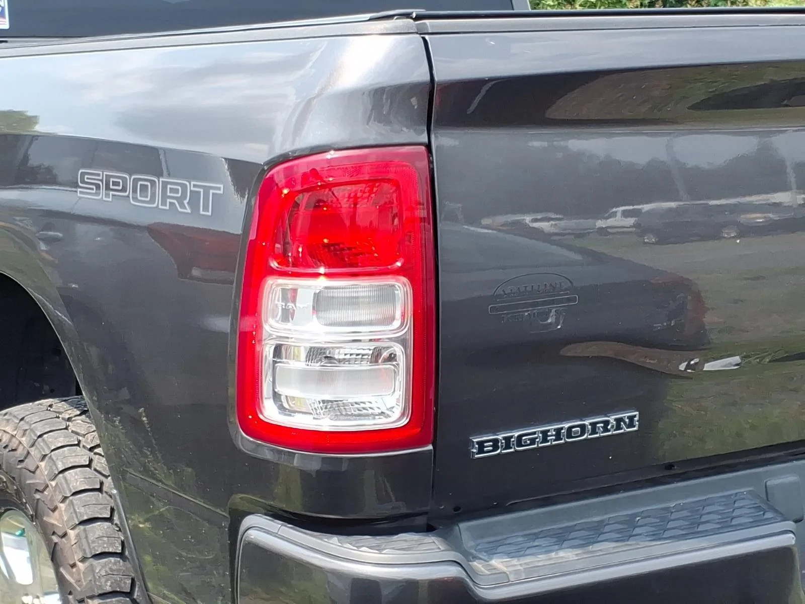 Used 2021 Granite Crystal Metallic Clearcoat Ram Big Horn image 13