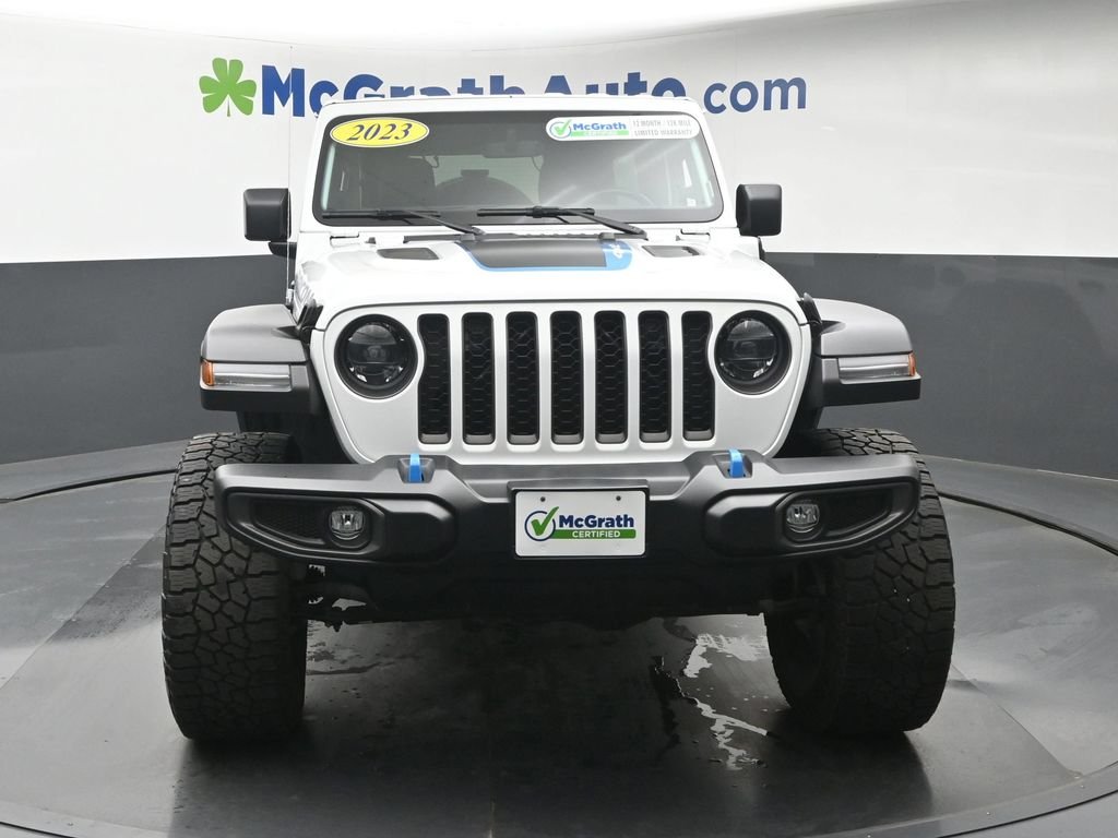 Used 2023 White Jeep Rubicon 4xe image 6
