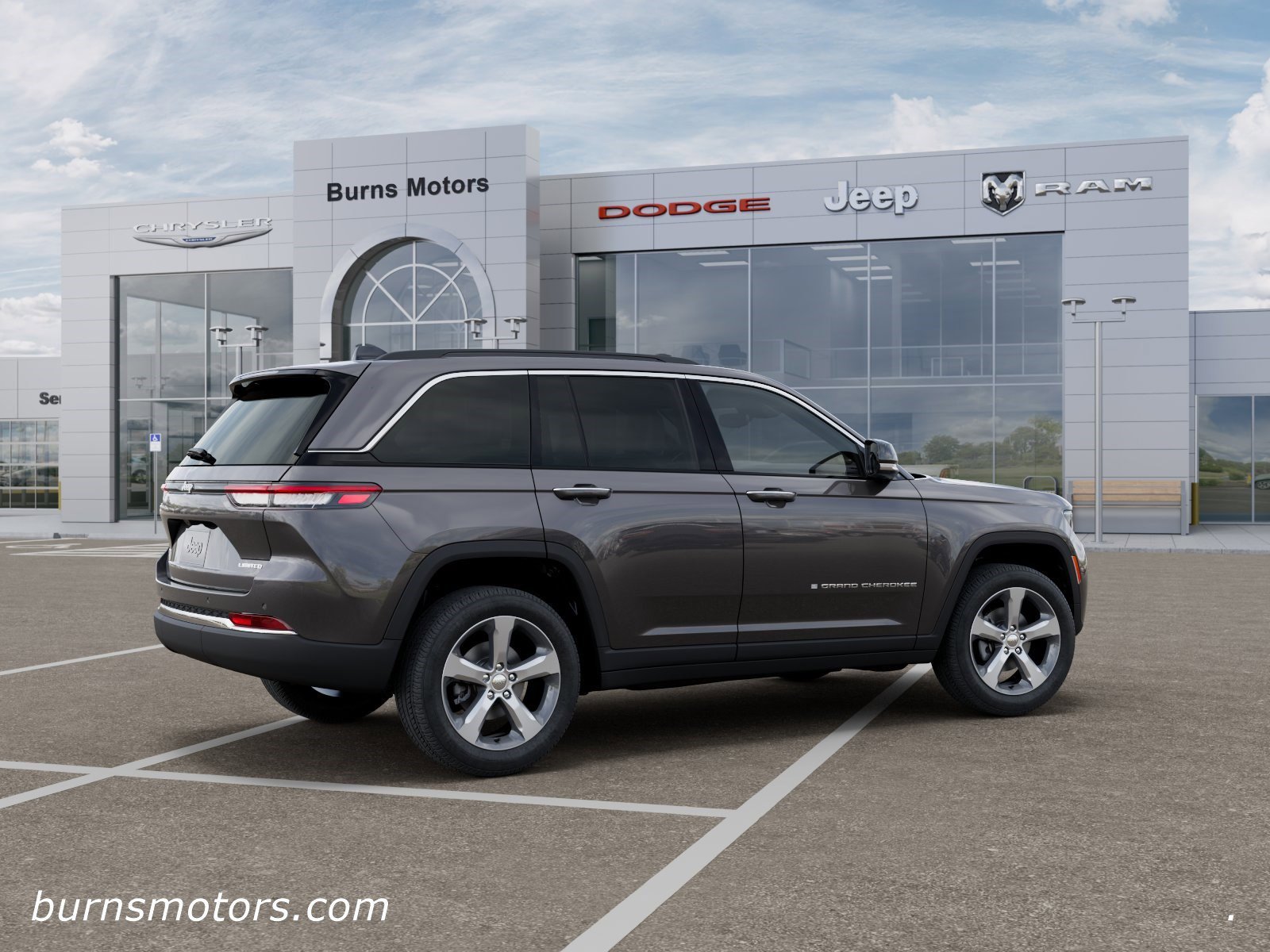 New 2026 Baltic Gray Metallic Clear-Coat Exterior Paint Jeep Limited image 4