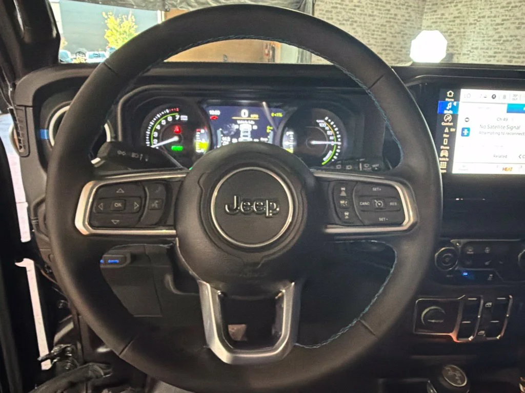Used 2024 Black Clearcoat Jeep High Altitude 4xe image 31