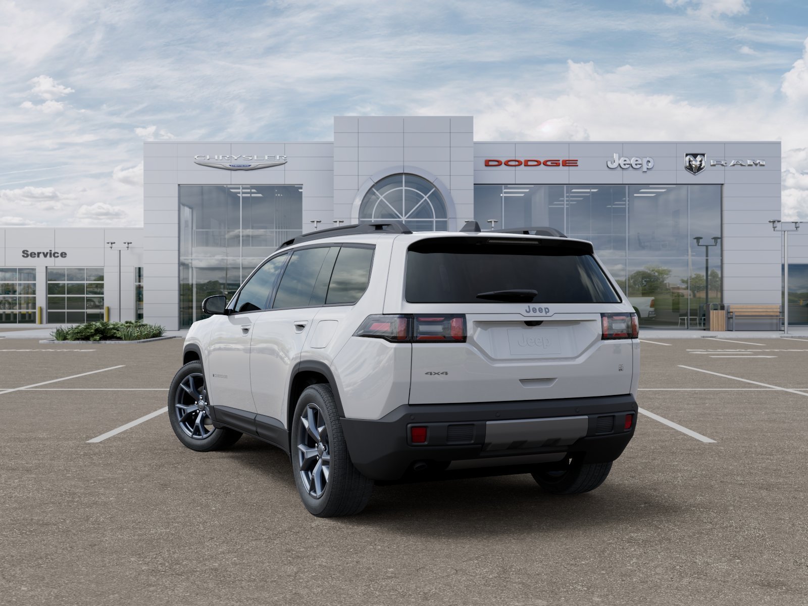 New 2026 Bright White Clearcoat Jeep Limited image 3