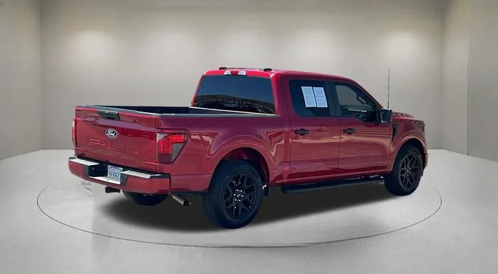 Certified Used 2024 Rapid Red Metallic Tinted Clearcoat Ford STX image 5