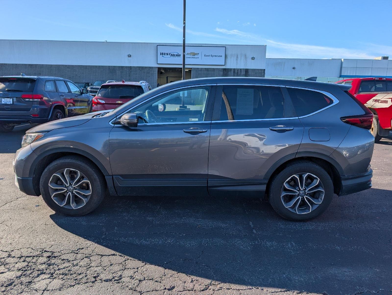 Used 2021 Modern Steel Metallic Honda EX image 5