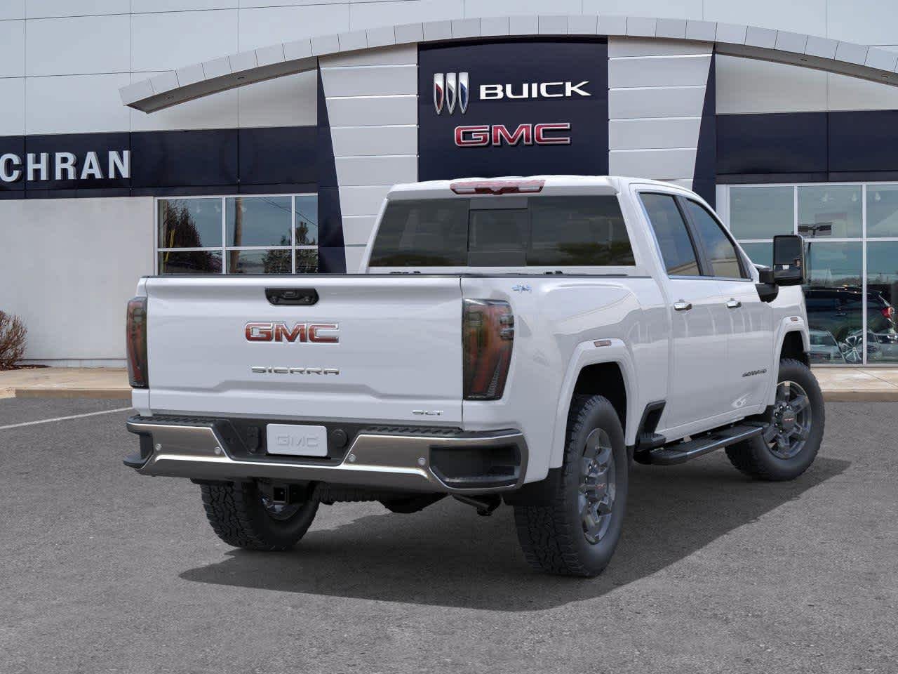 New 2026 Glacier White Tricoat GMC SLT image 4