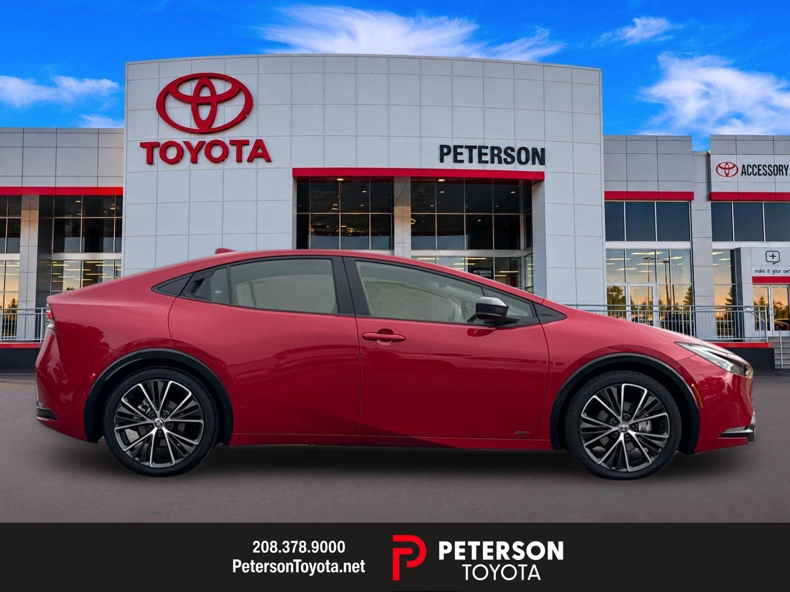 Used 2024 Red Toyota XLE image 2