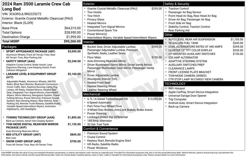 Used 2024 Gray Ram Laramie image 31