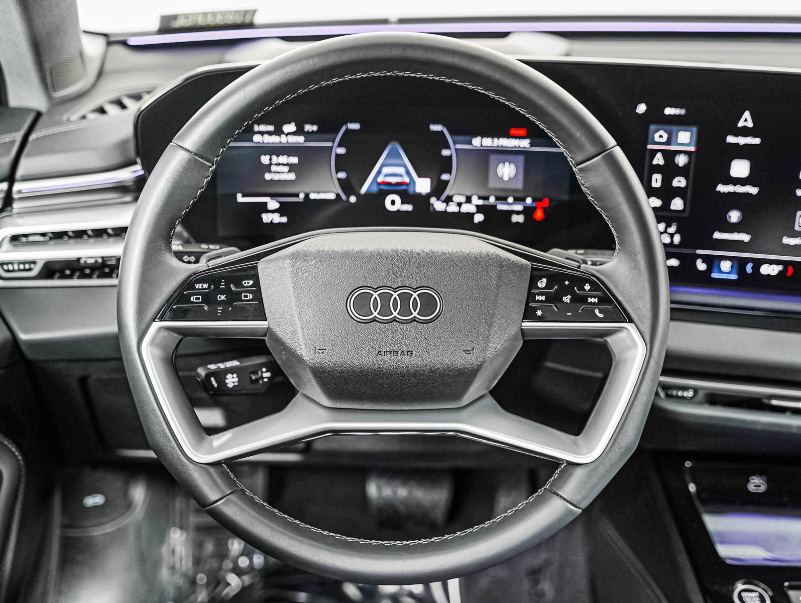 Used 2025 Florett Silver Metallic Audi Premium Plus image 12