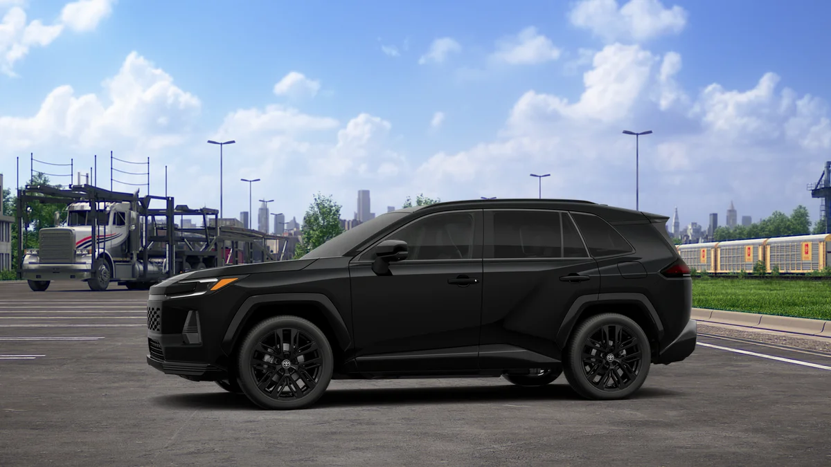 New 2026 Midnight Black Metallic Toyota XSE image 3