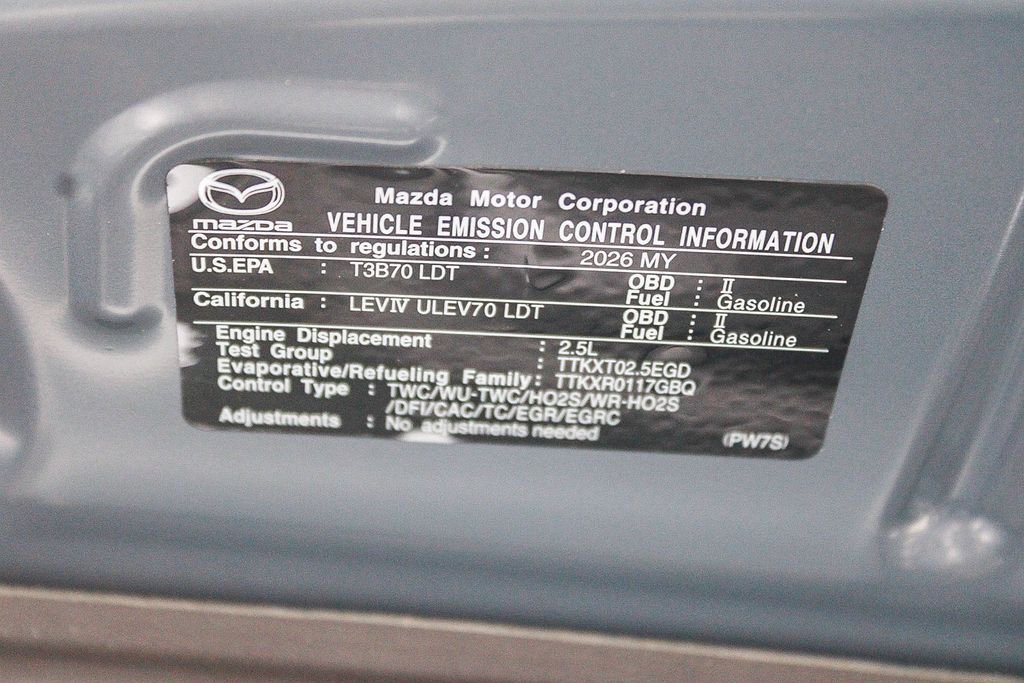 New 2026 Polymetal Gray Metallic Mazda 2.5 Turbo Premium Plus AWD image 13