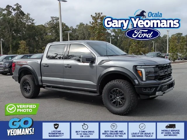 Used 2024 Carbonized Gray Metallic Ford Raptor image 1