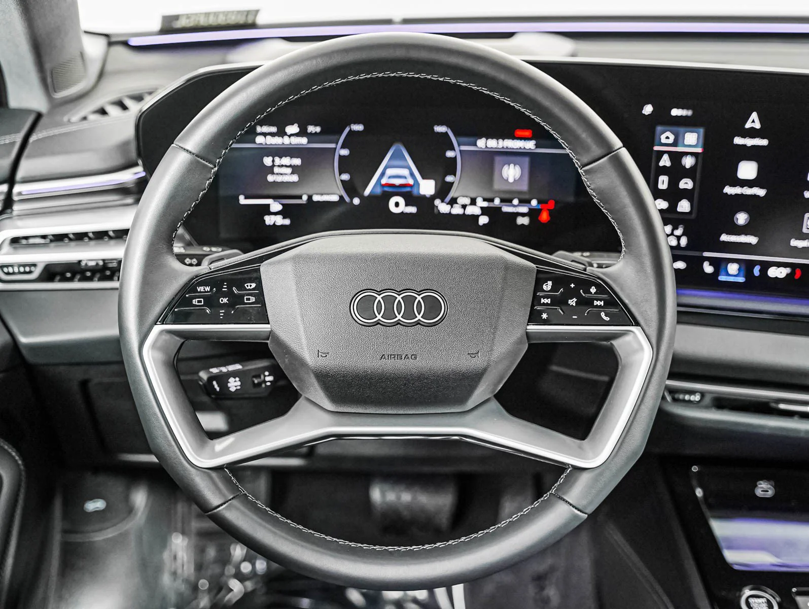 Used 2025 Florett Silver Metallic Audi Premium Plus image 12