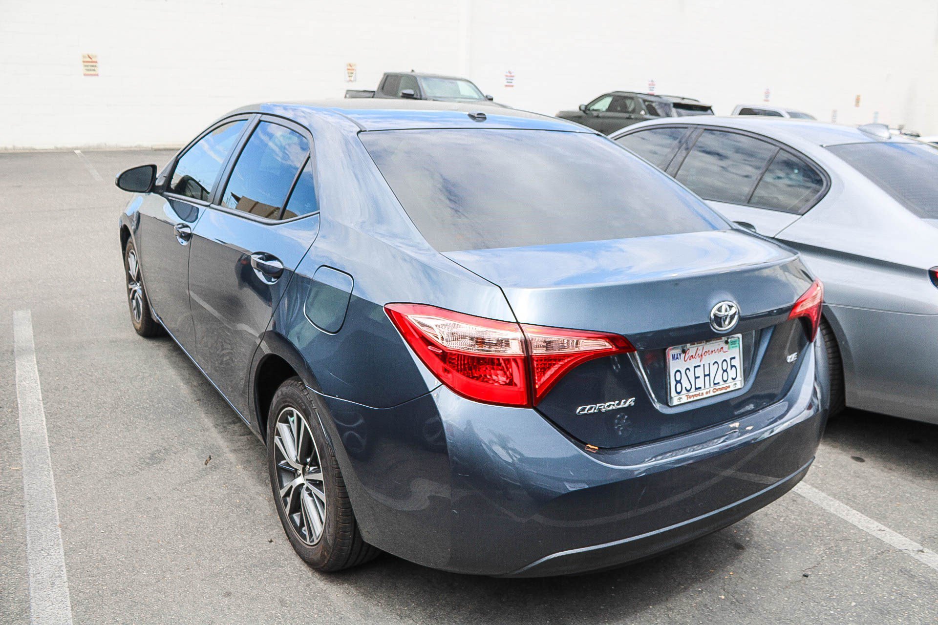 Certified Used 2017 Slate Metallic Toyota LE image 7