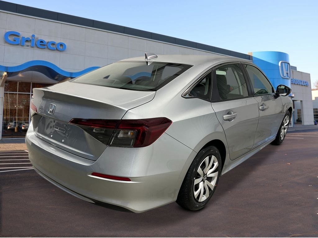 New 2026 Solar Silver Metallic Honda LX image 5