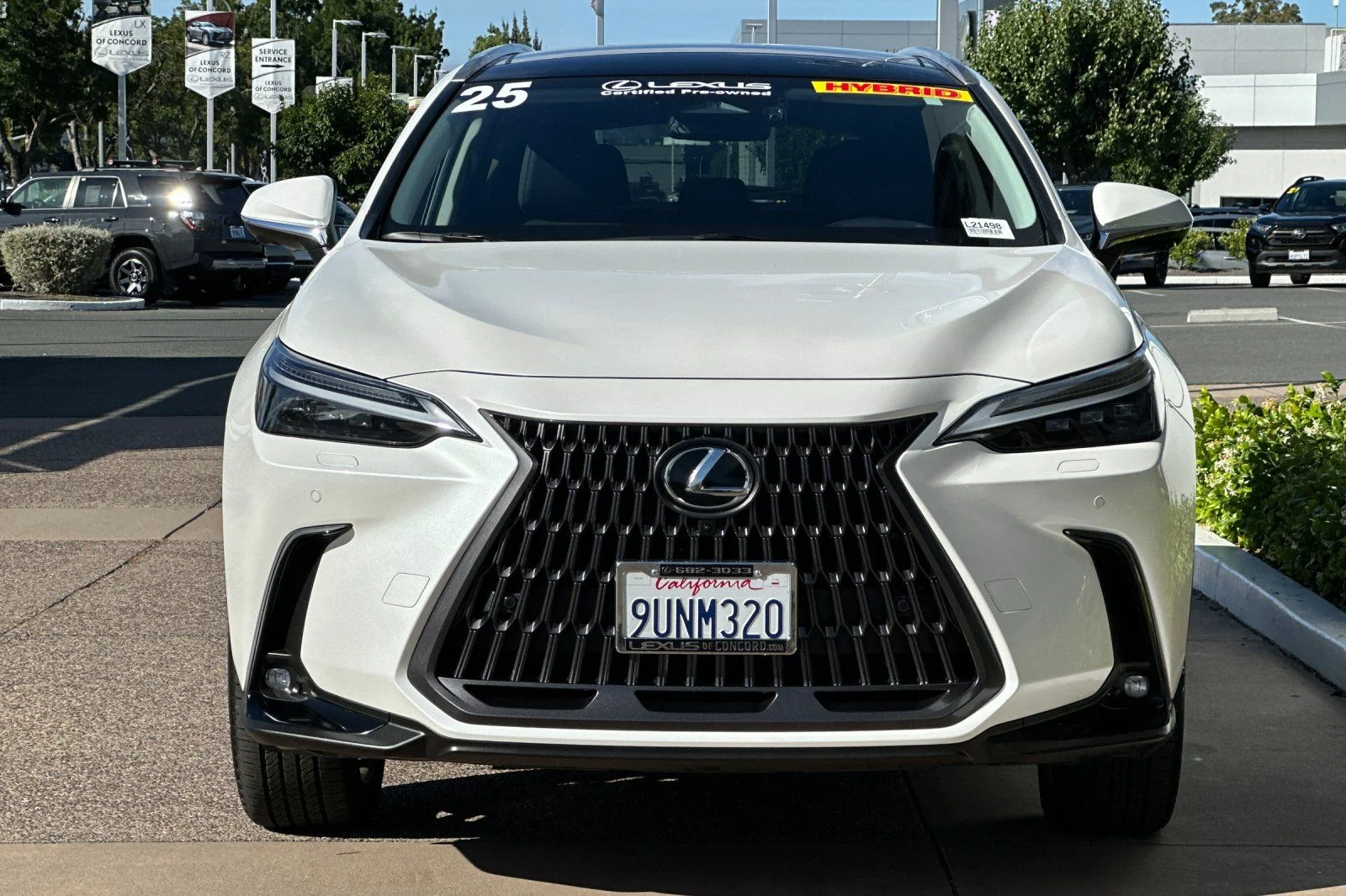 Used 2025 White Pearl Lexus 450h+ Luxury image 6