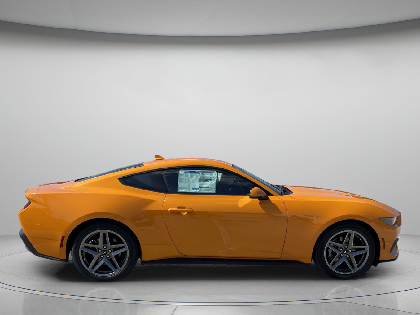 New 2026 Orange Fury Metallic Tri-Coat Ford EcoBoost Premium image 2