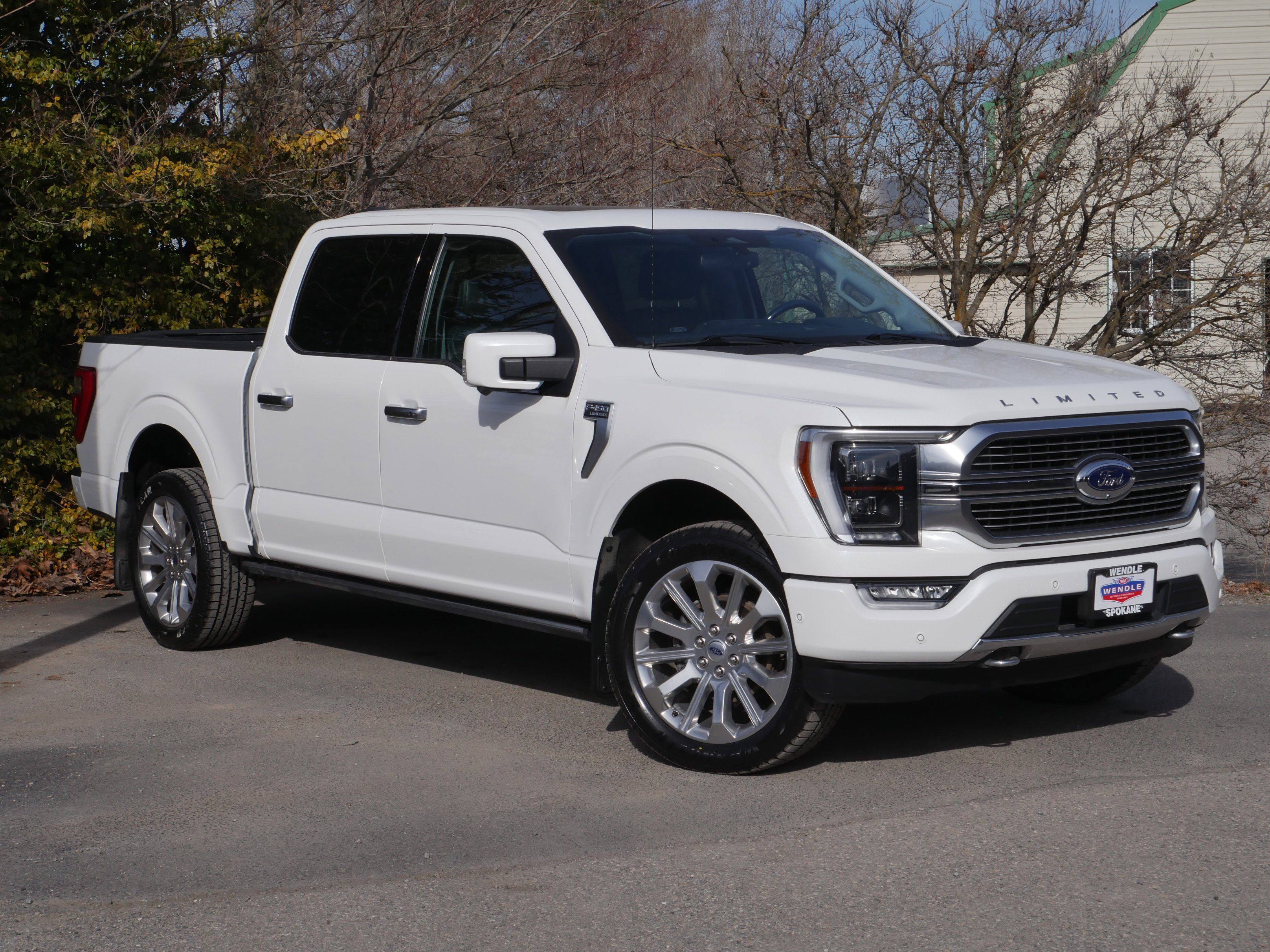Certified Used 2021 Star White Metallic Tri-Coat Ford Limited image 34
