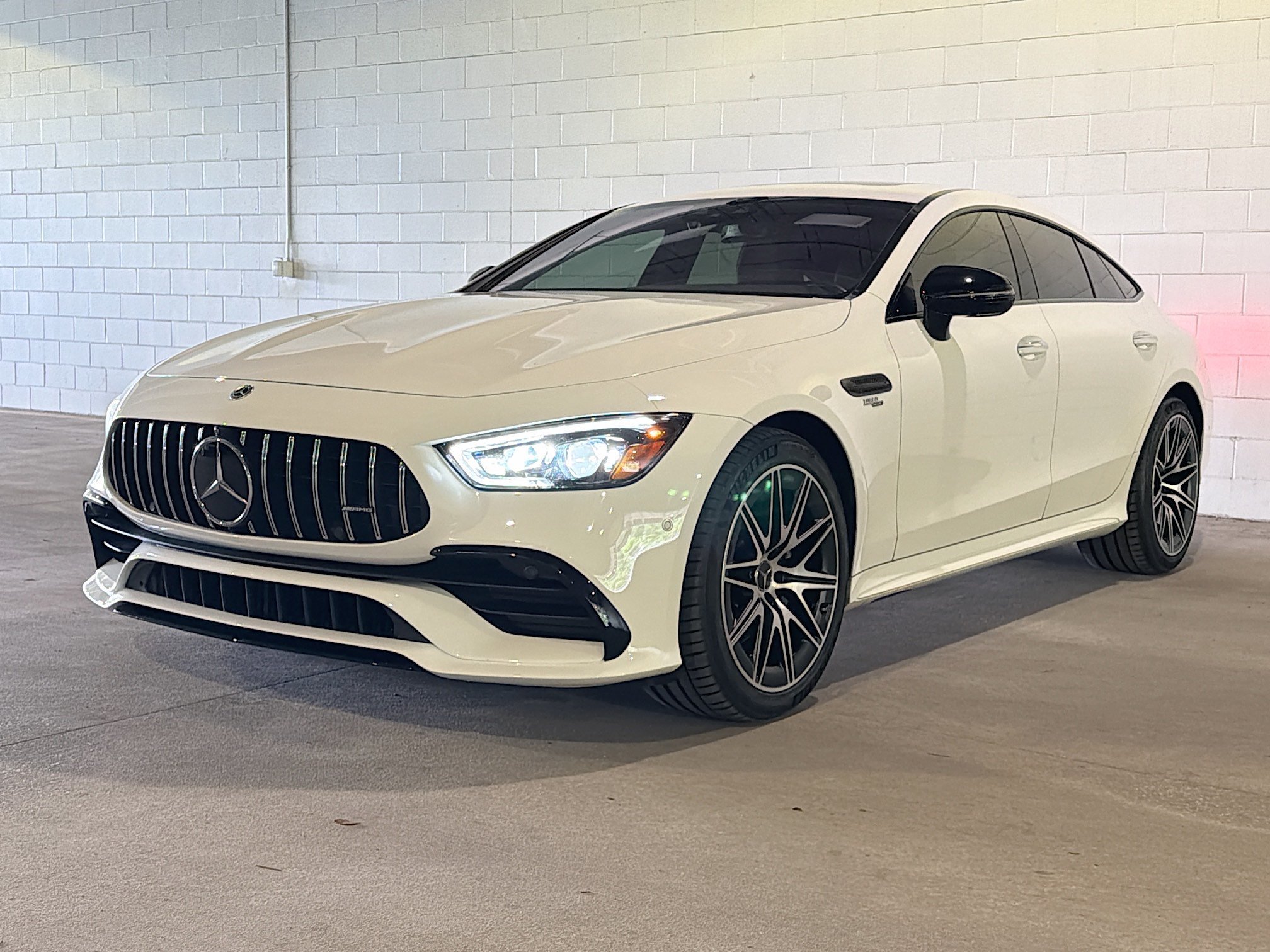 Used 2022 Polar White Mercedes-Benz AMG® GT 53 image 1