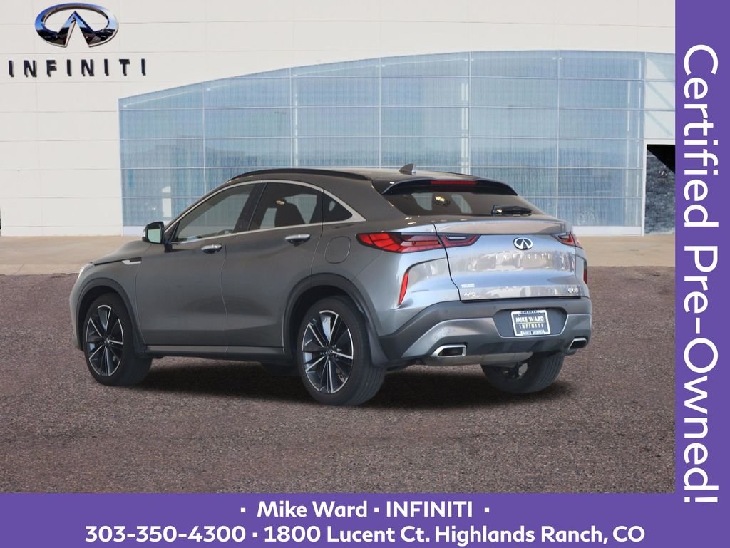 Certified Used 2023 Gray INFINITI LUXE image 4