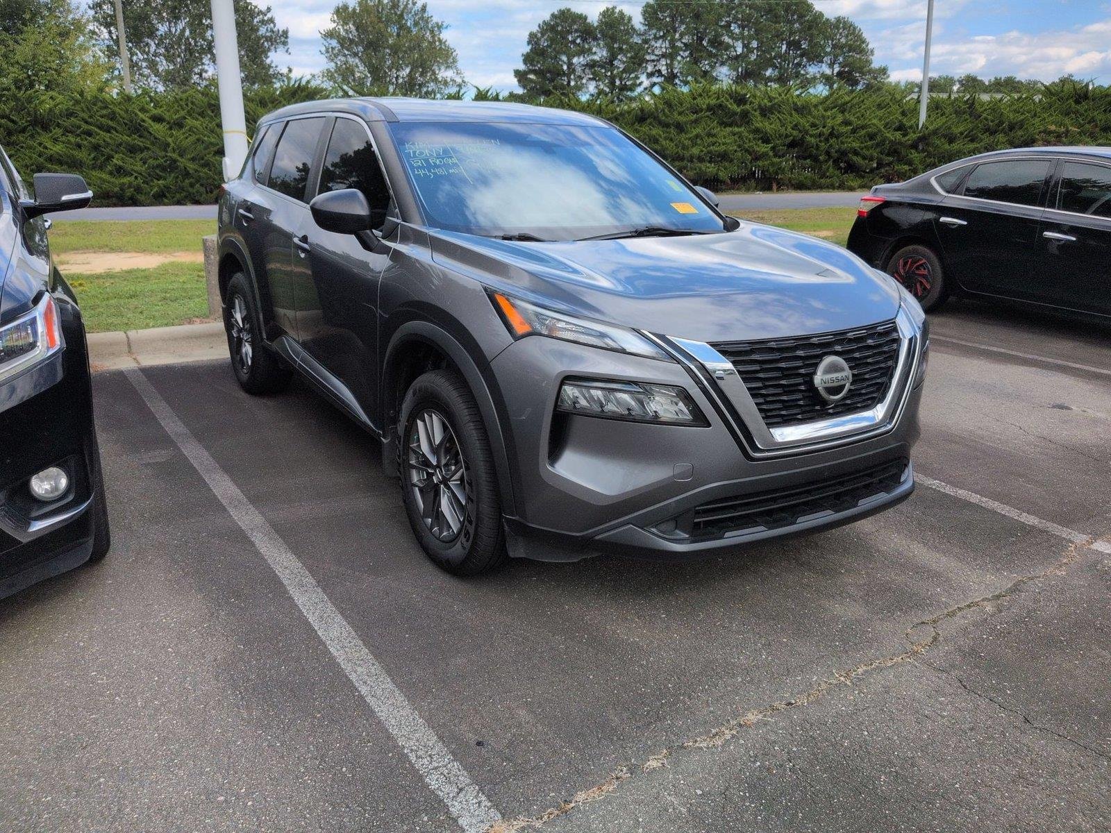 Used 2021 Gun Metallic Nissan S image 2