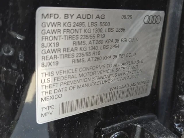 Used 2025 Black Audi 2.0T Premium image 39