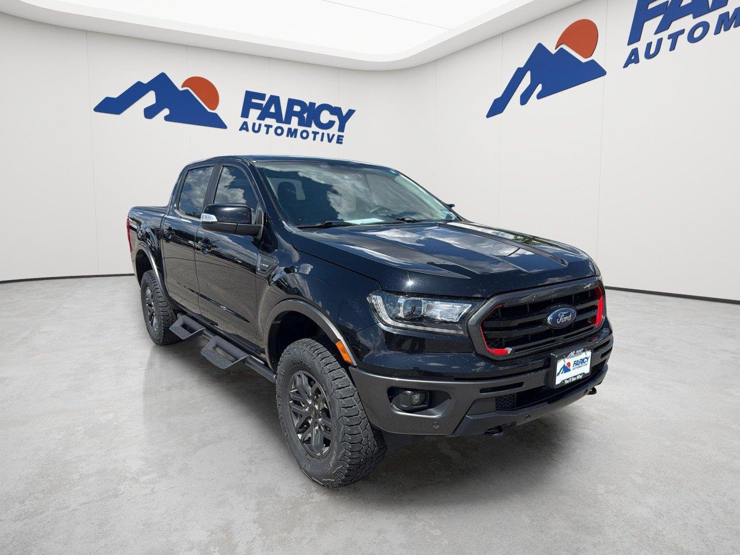 Used 2021 Shadow Black Ford LARIAT image 2
