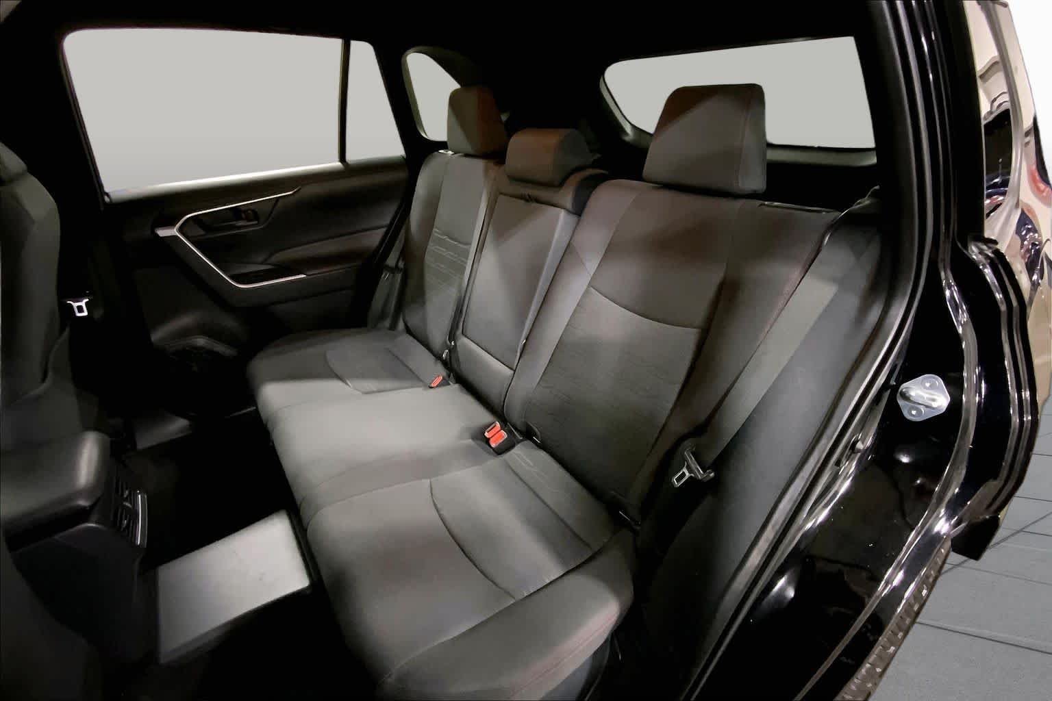 Used 2021 Midnight Black Metallic Toyota SE image 21