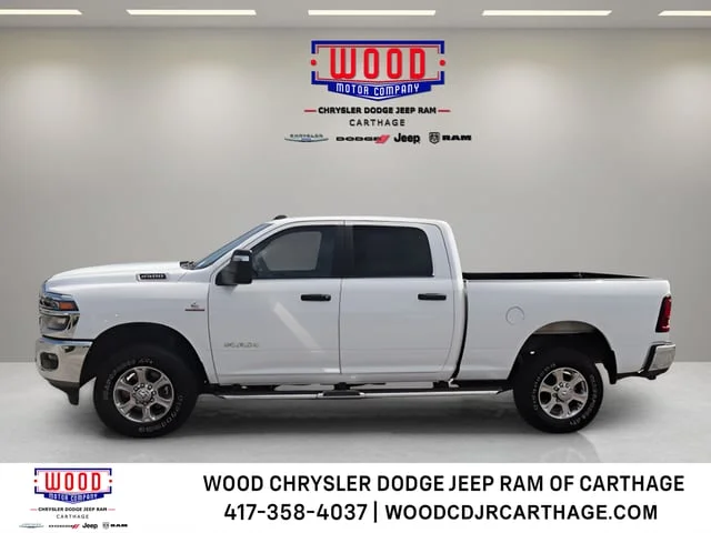 Used 2025 Bright White Clearcoat Ram Big Horn image 6