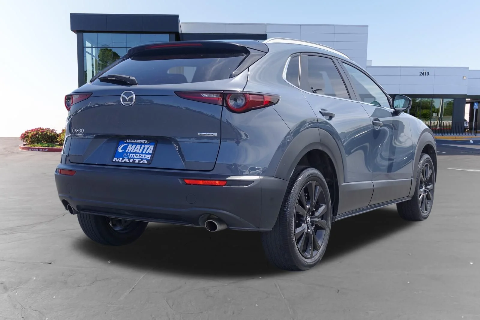 Certified Used 2025 Polymetal Gray Metallic Mazda 2.5 S Carbon Edition image 4