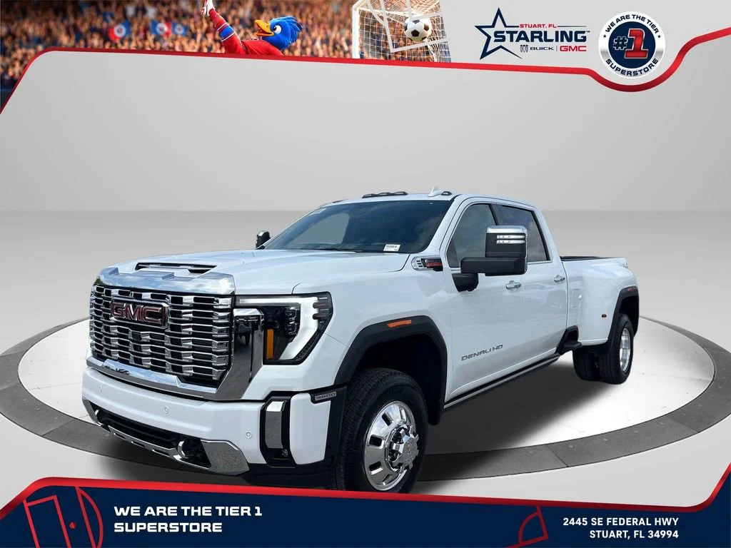 New 2026 Summit White GMC Denali DRW image 1