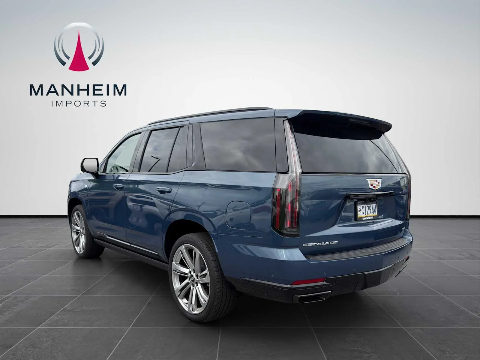 Used 2026 Deep Sea Metallic Cadillac 4WD Platinum Sport image 4