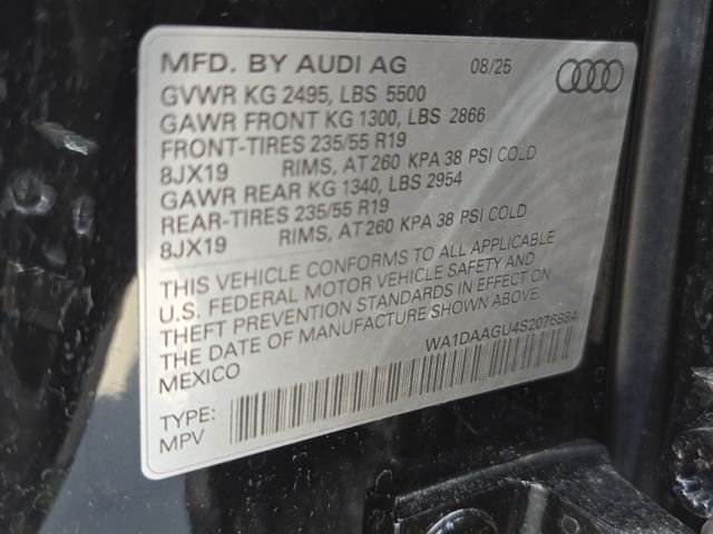 Used 2025 Black Audi 2.0T Premium image 39