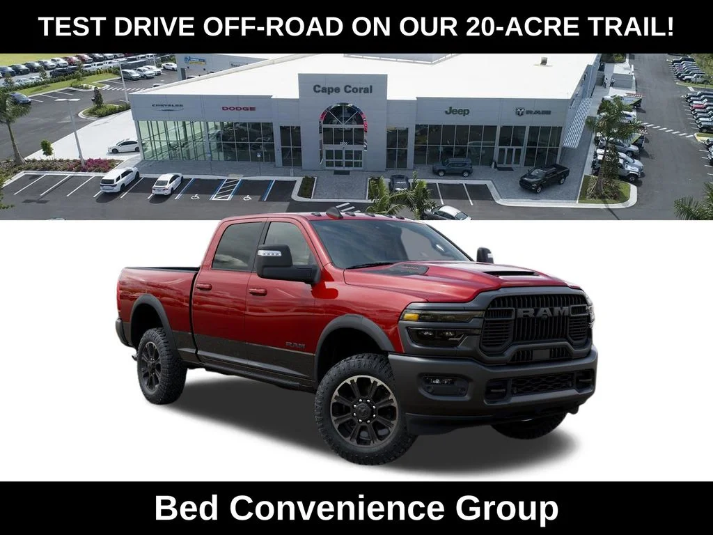 New 2026 Molten Red Pearl-Coat Exterior Paint RAM Rebel image 5