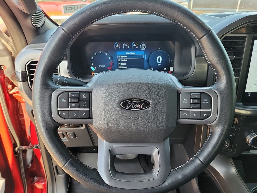 Used 2024 Rapid Red Metallic Tinted Clearcoat Ford Lariat image 21