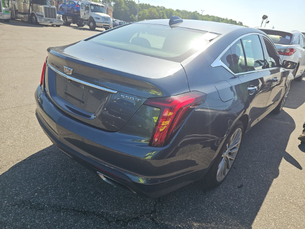 Used 2022 Gray Cadillac Premium Luxury image 2