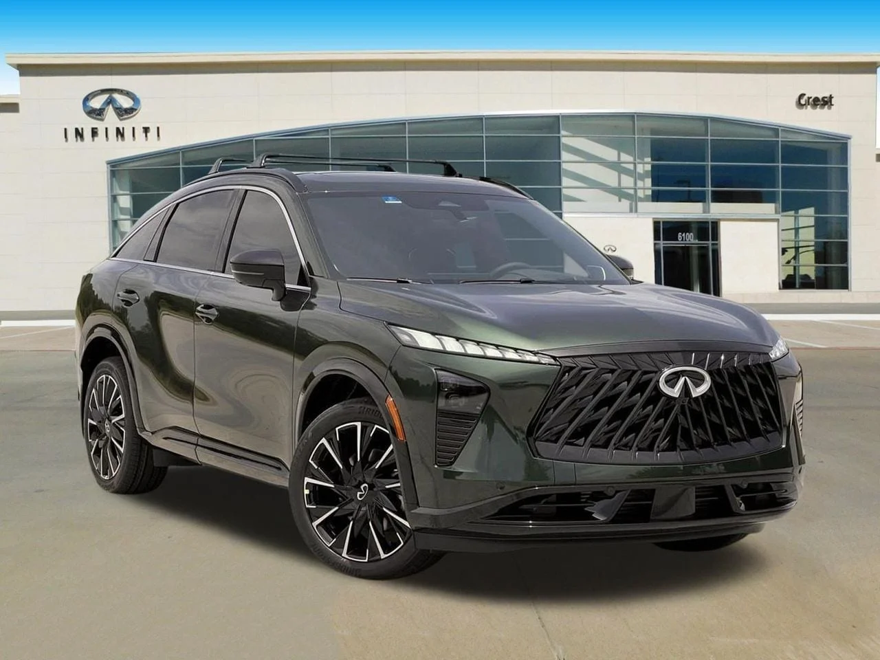 New 2027 DEEP EMERALD INFINITI Autograph AWD image 1