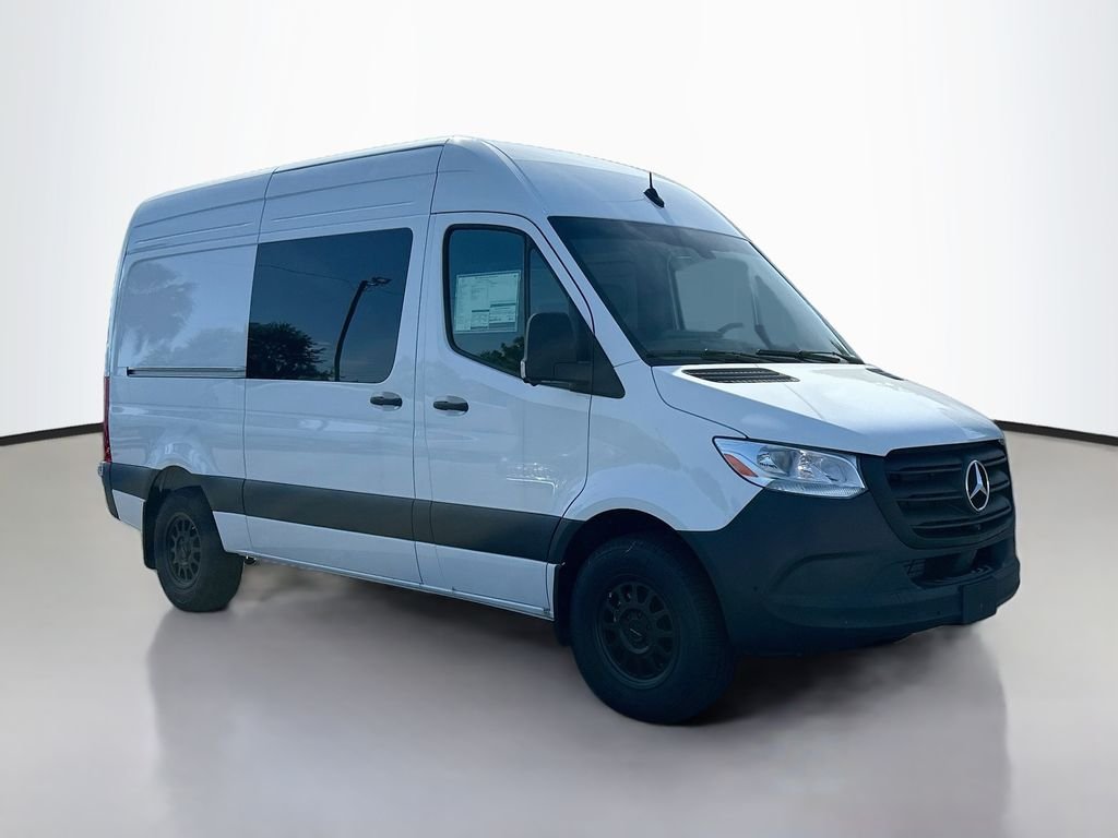 New 2026 Arctic+White Mercedes-Benz Crew 144 WB image 7