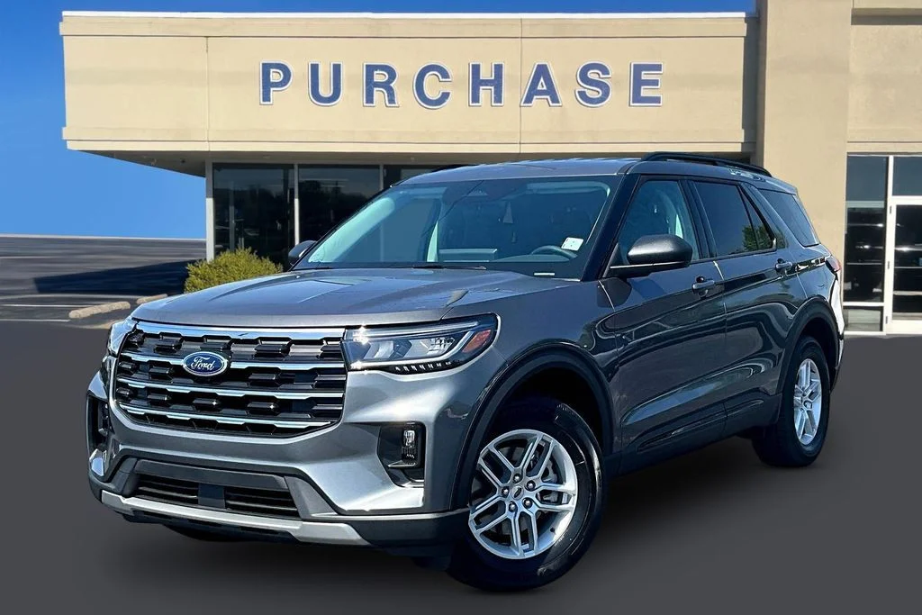 New 2026 Carbonized Gray Metallic Ford Active image 2
