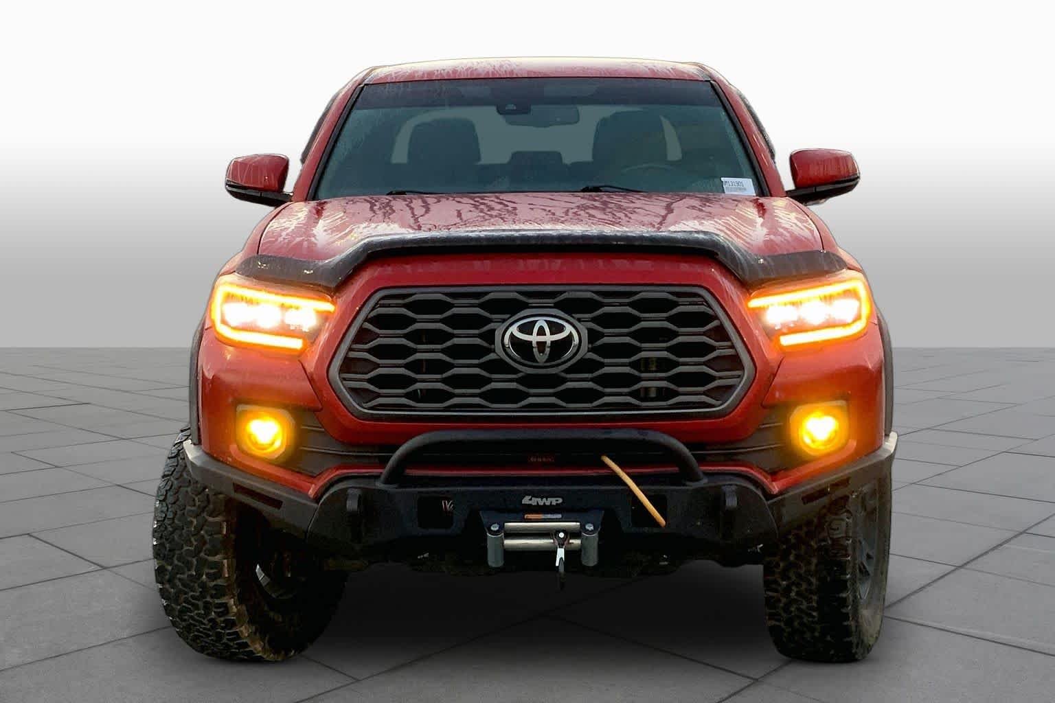 Used 2022 Barcelona Red Metallic Toyota TRD Off Road image 4