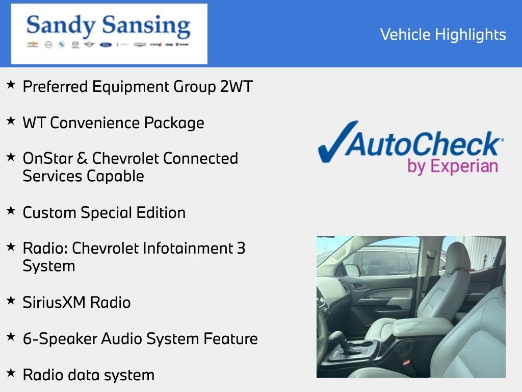 Used 2021 Blue Chevrolet Work Truck image 7