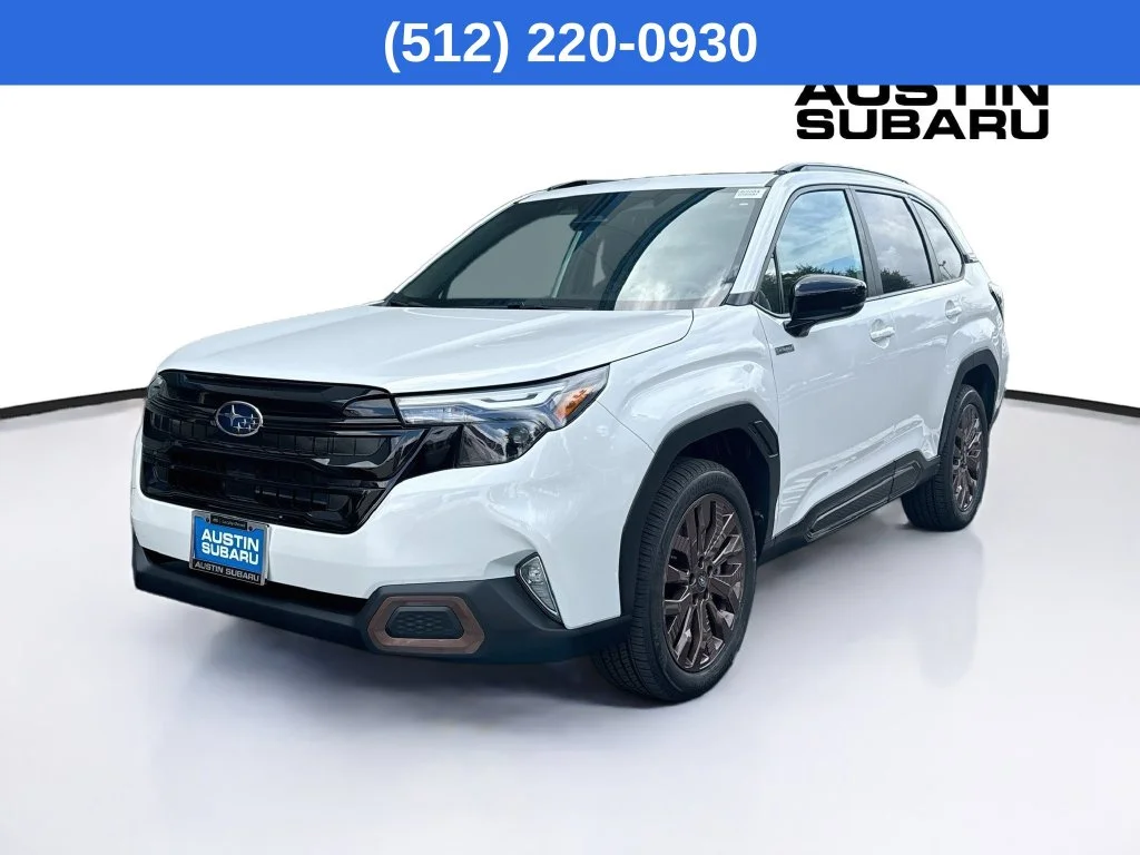 New 2026 White Subaru Sport Hybrid image 4